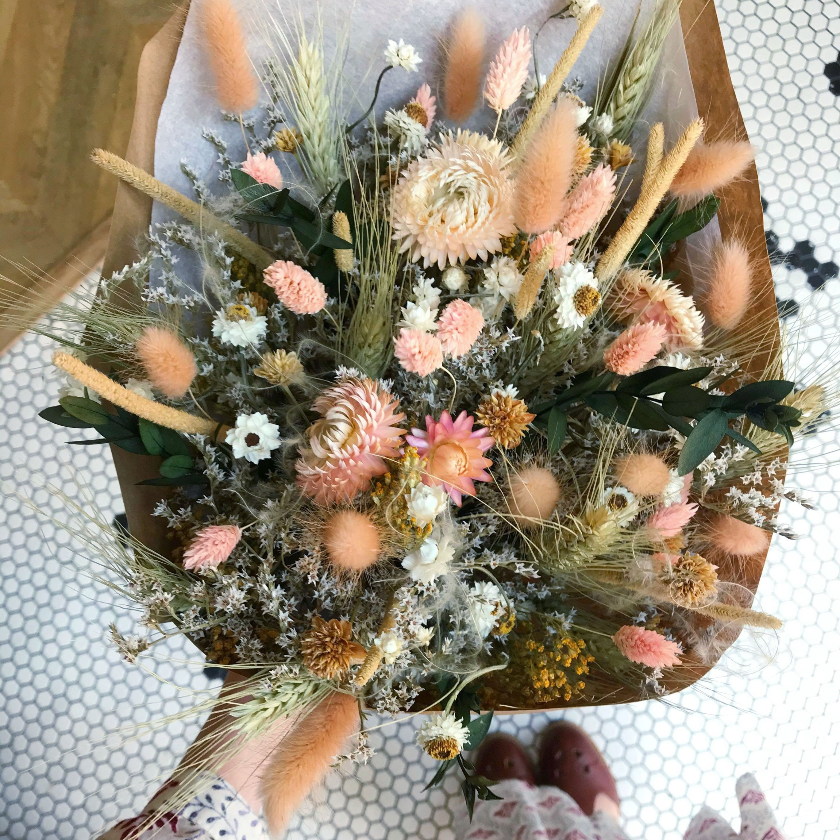 bouquet fleurs sechees